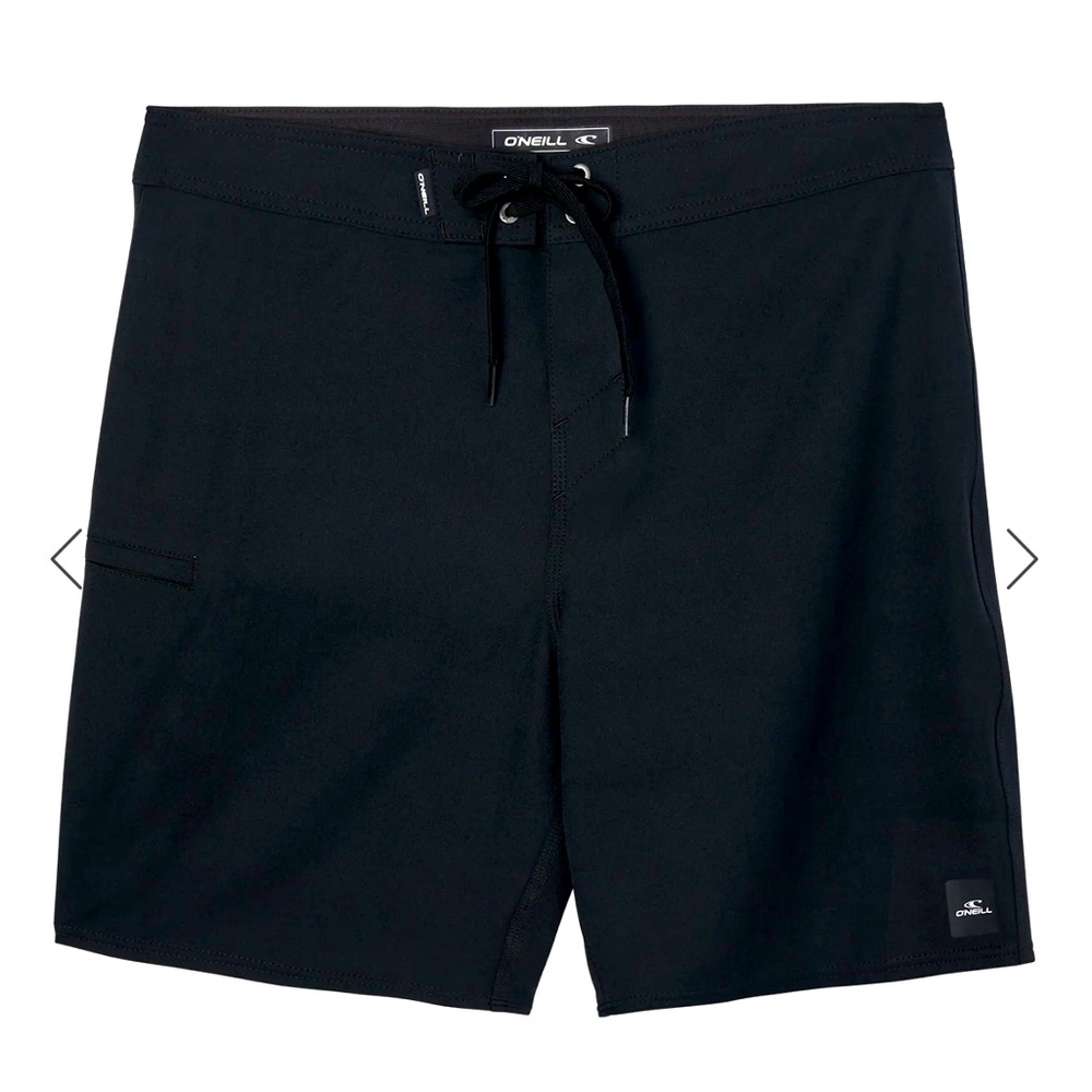 O’Neill hyperfreak tech solid 19 board shorts 32 men’s black. New with tags.